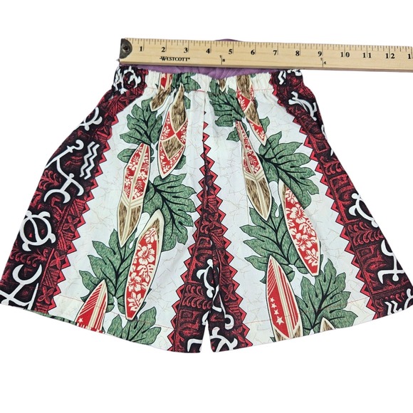 Pacific Legend Hawaiian Top Bottom Boys 6T Shirt Short Set Beach Surf Aztec Palm - Picture 10 of 11